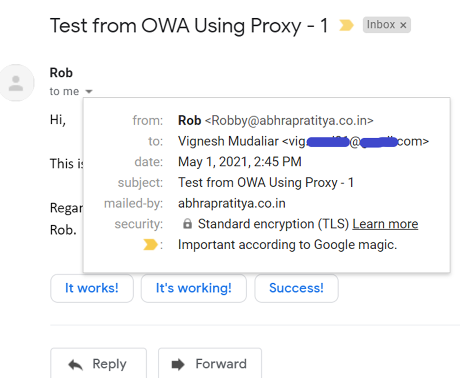 You are currently viewing Sending email using a proxy address in Microsoft 365