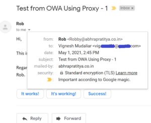 Read more about the article Sending email using a proxy address in Microsoft 365